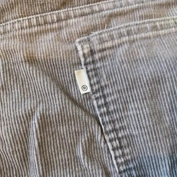 RARE‎ Levis Corduroy Pants VTG 70s 519 USA Made 38x30 Gray Talon "Blank" Tab - Picture 10 of 15